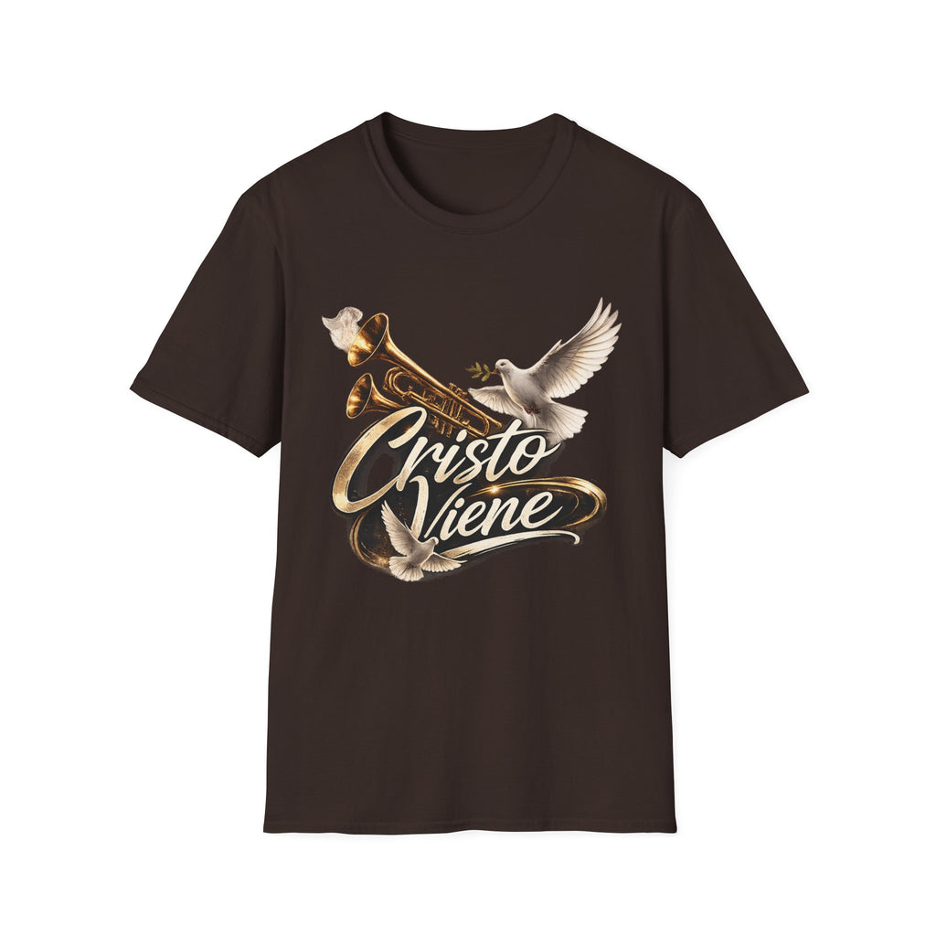 Cristo Viene – Camiseta Cristiana Profética de Esperanza y Fe