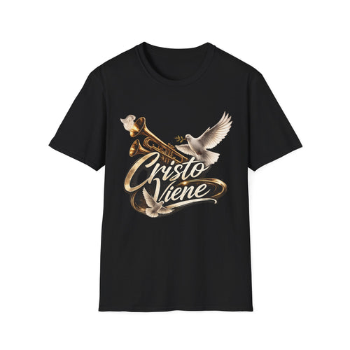 Cristo Viene – Camiseta Cristiana Profética de Esperanza y Fe