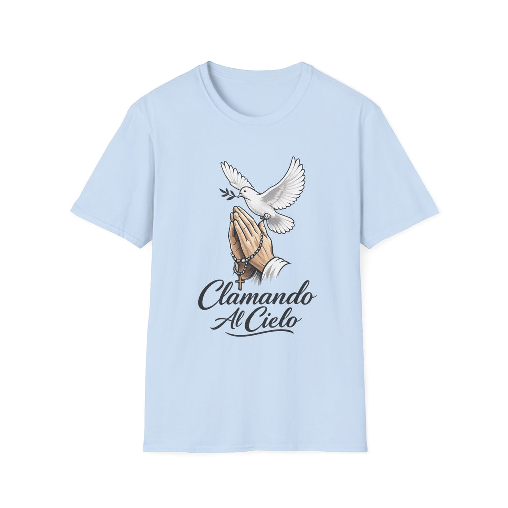 Clamando Al Cielo – Camiseta Cristiana de Oración y Fe