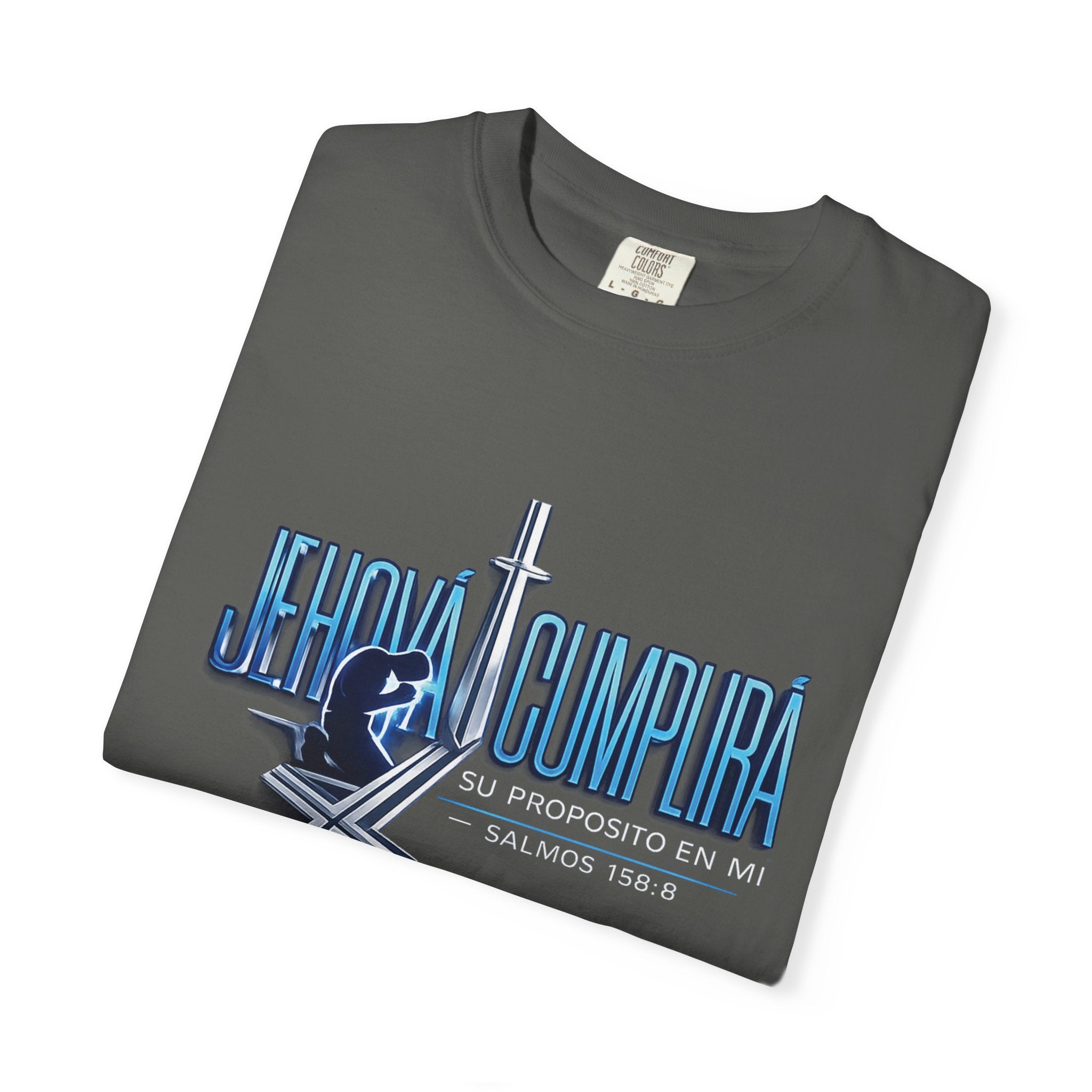 Jehová Cumplirá Su Propósito en Mí – Camiseta Cristiana Salmos 138:8 | Fe y Confianza en Dios
