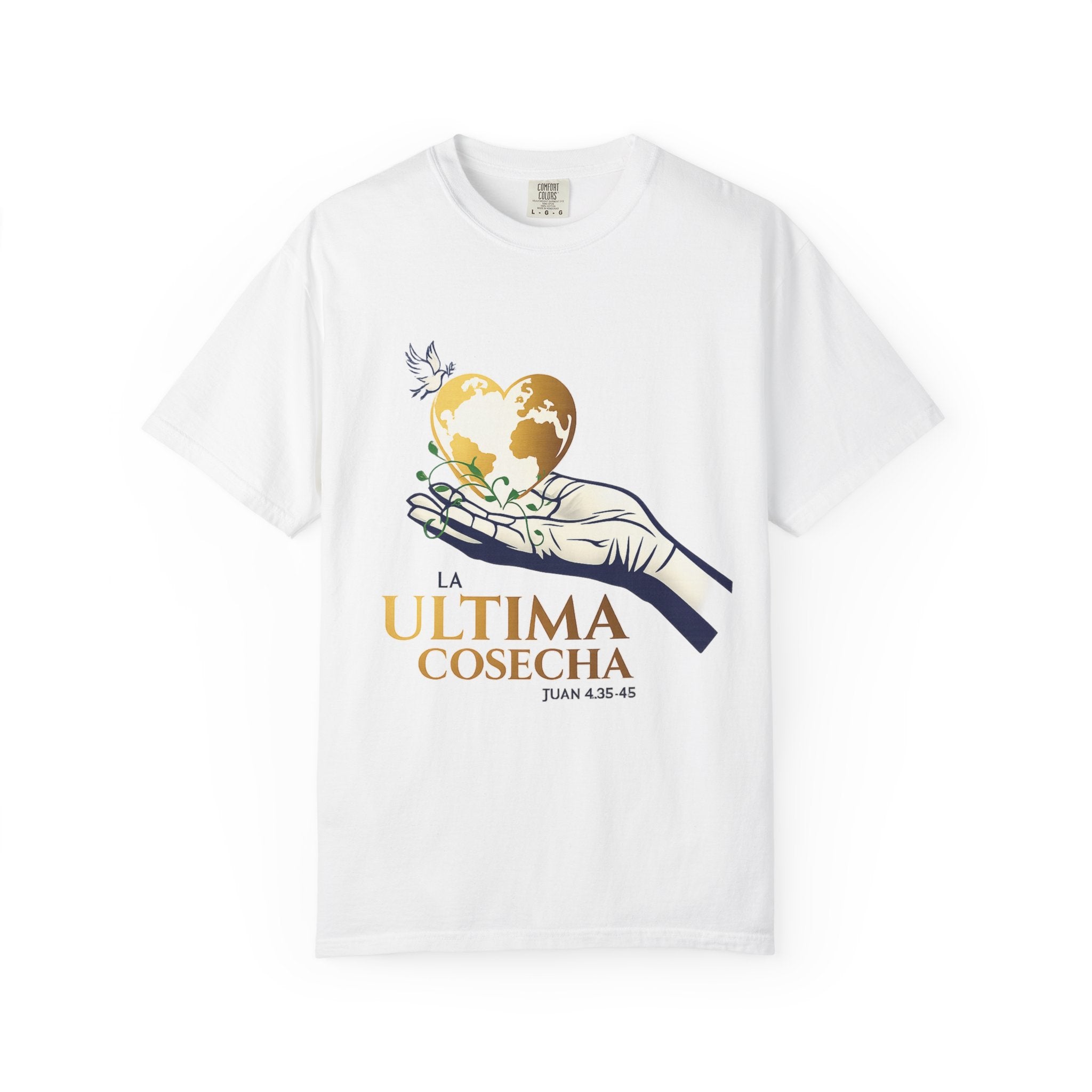 La Última Cosecha – Camiseta Cristiana Juan 4:35 | Llamado a la Gran Cosecha