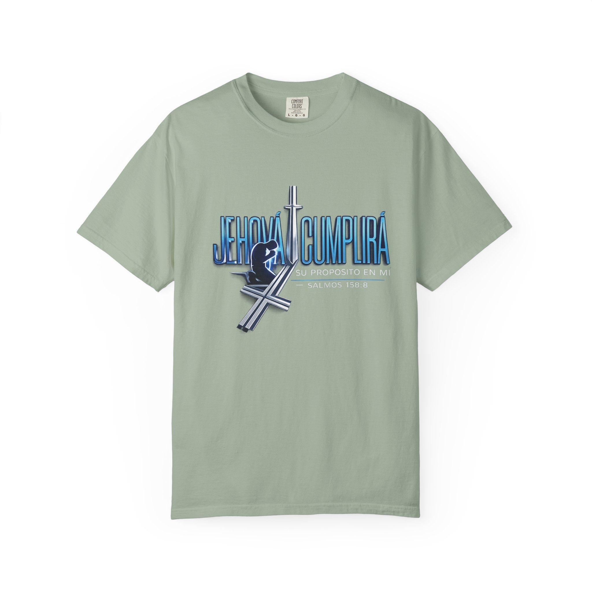 Jehová Cumplirá Su Propósito en Mí – Camiseta Cristiana Salmos 138:8 | Fe y Confianza en Dios