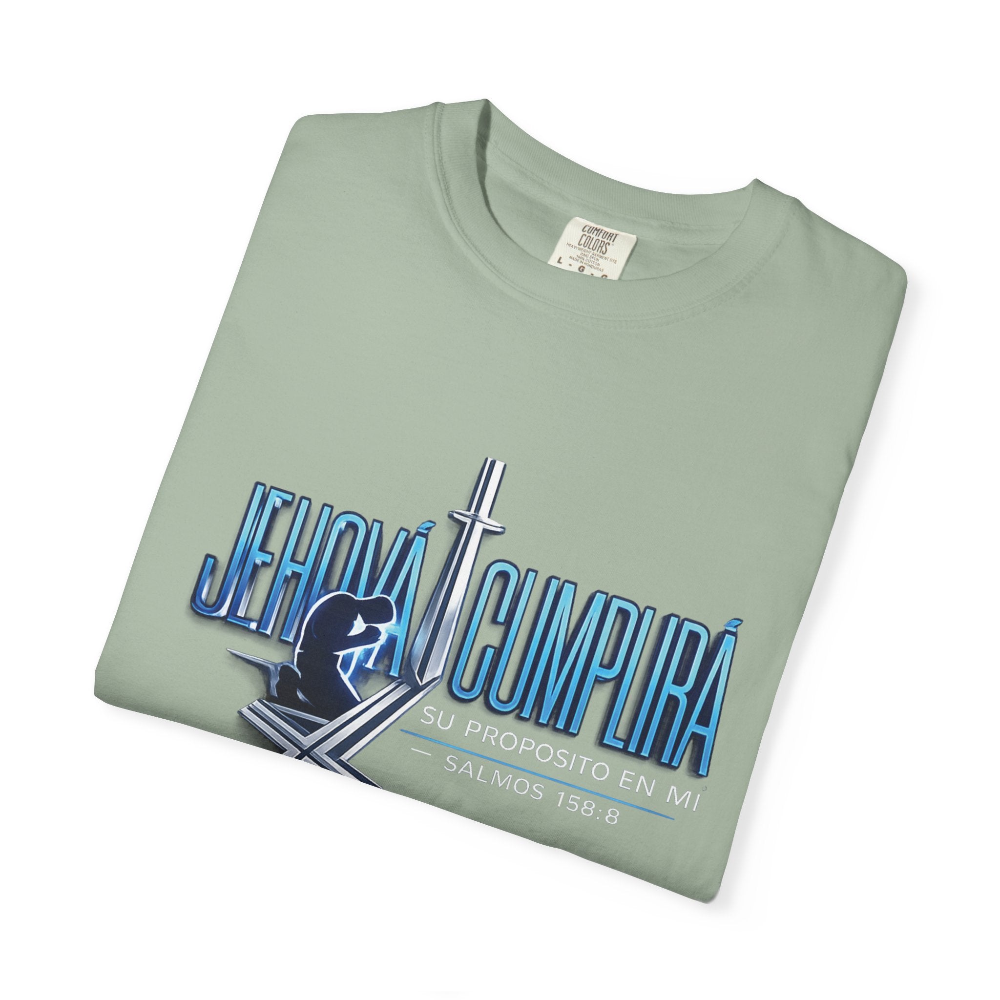 Jehová Cumplirá Su Propósito en Mí – Camiseta Cristiana Salmos 138:8 | Fe y Confianza en Dios